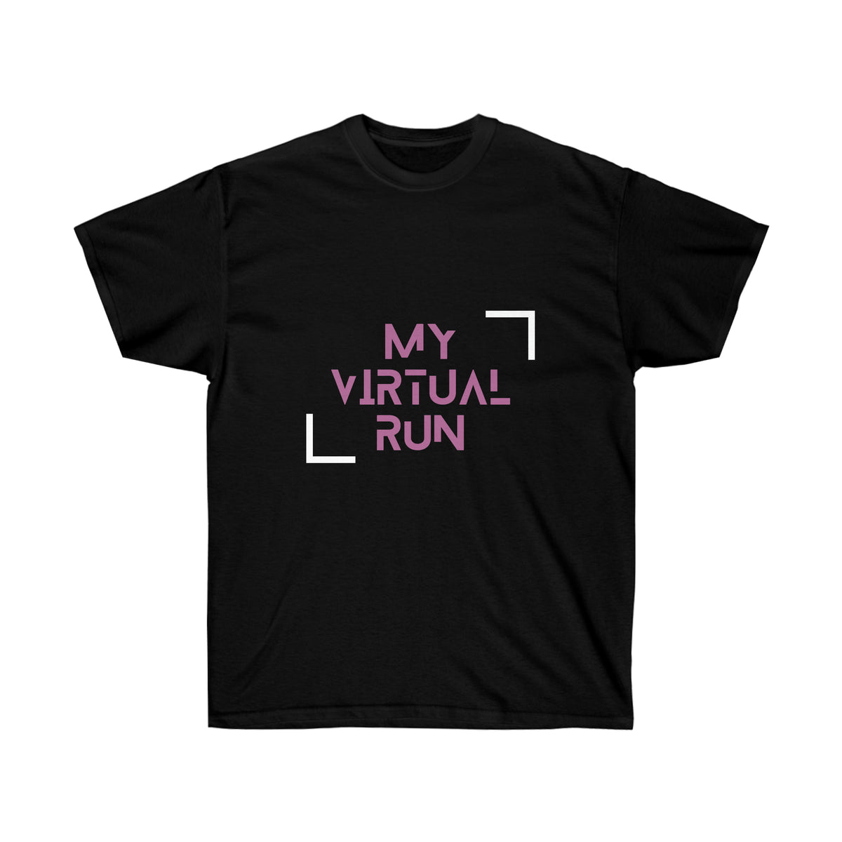 Unisex Ultra Cotton Tee "My Virtual Run"